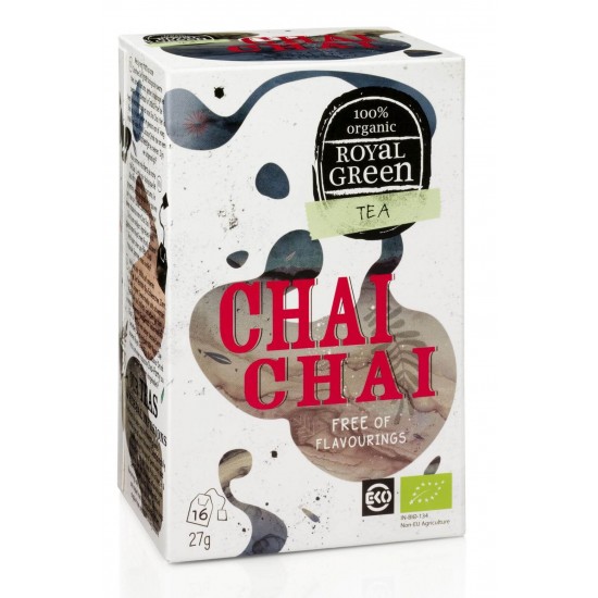 Royal Green Chai Chai arbata BIO, 16 pak.