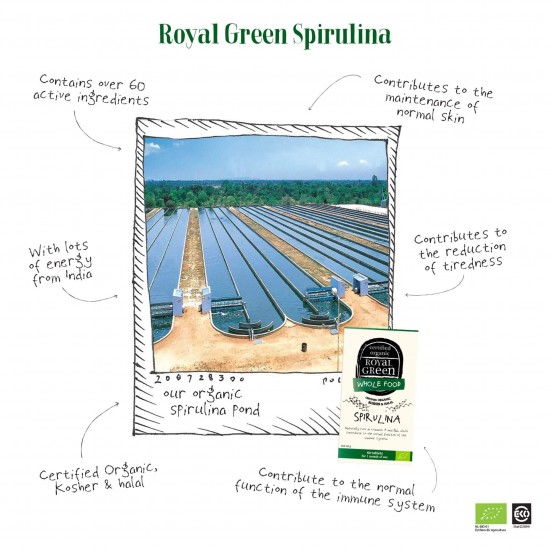Royal Green BIO Spirulina N120