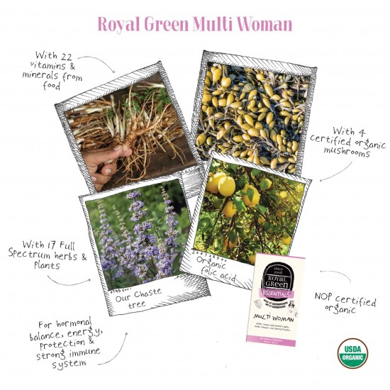 Royal Green Multi Woman multivitaminai moterims