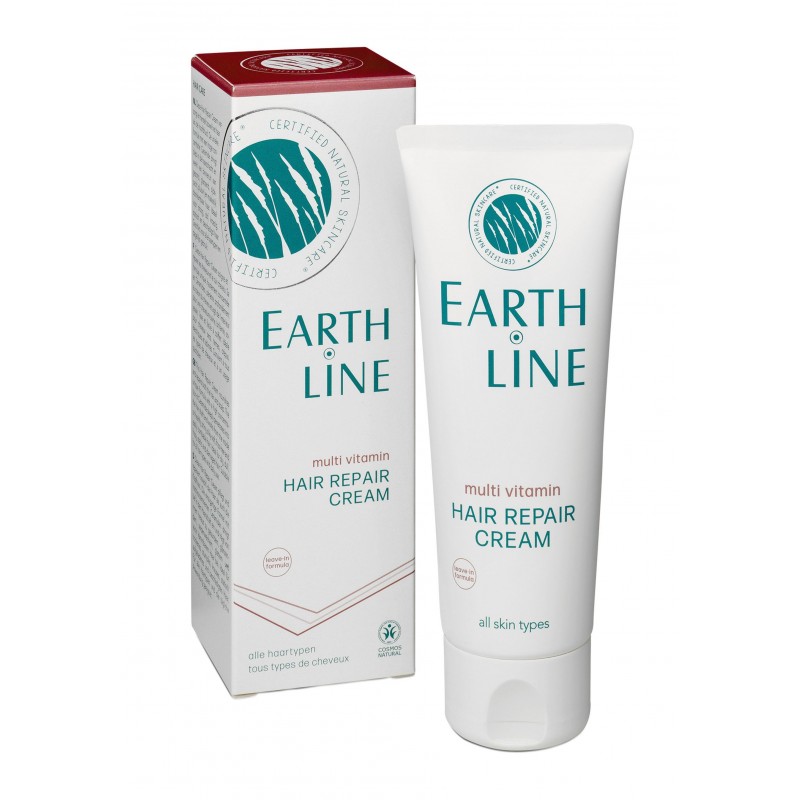 EARTH LINE Multi Vitamin Atkuriamasis plaukų kremas 75ml