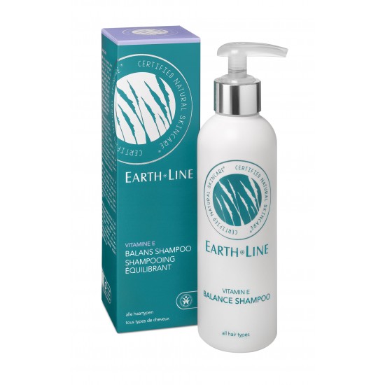 EARTH LINE Vitamin E Balansuojamasis šampūnas 200ml
