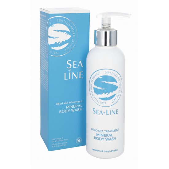 SEA LINE Dead Sea Treatment Mineralinis kūno prausiklis 200ml