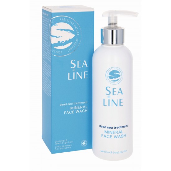 SEA LINE Dead Sea Treatment Mineralinis veido prausiklis 200ml