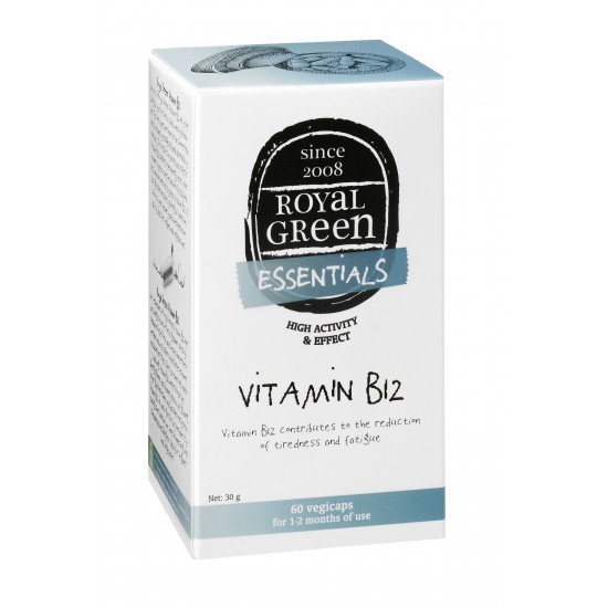 Royal Green Vitaminas B12, 60 kaps.