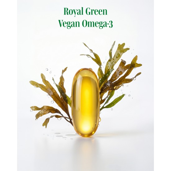 Royal Green Vegan Omega-3, 60 kaps.